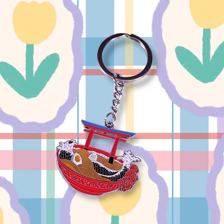 Porte-clés Japonais Ramen Tori Pratique