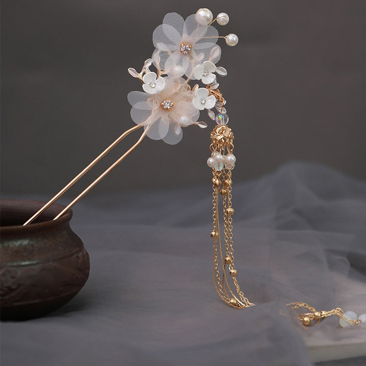 épingle japonaise blanche