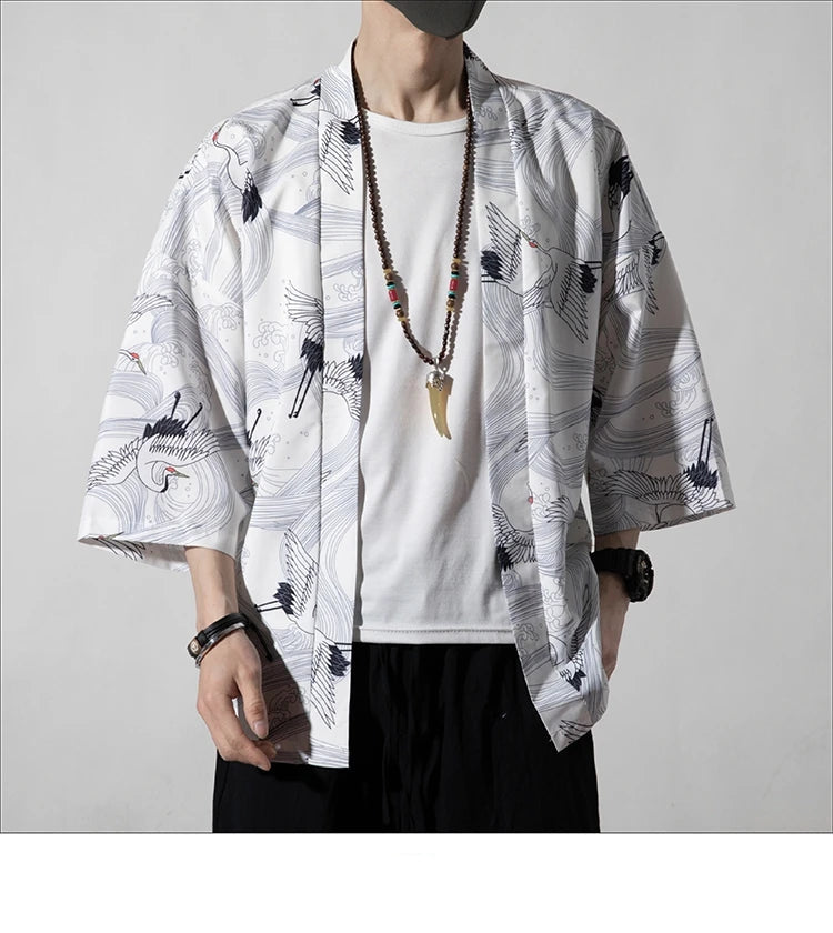 Veste Kimono Homme Casual