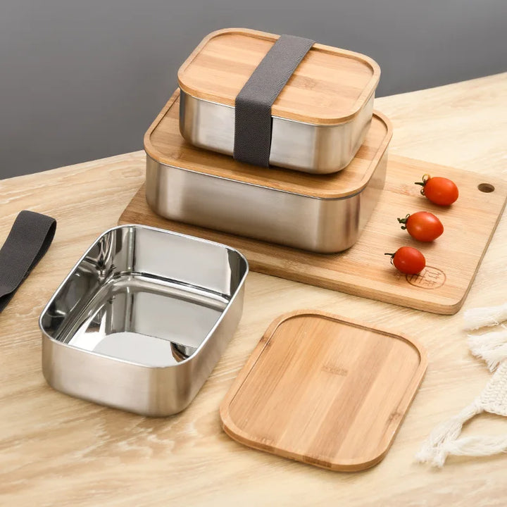 Bento-Lunchbox aus Edelstahl