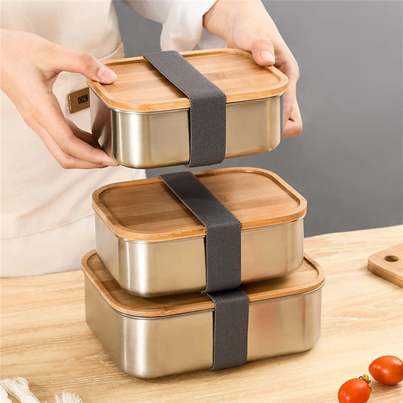 Bento-Lunchbox aus Edelstahl