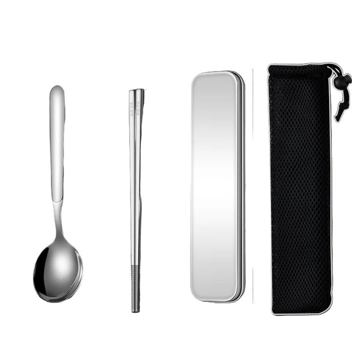 Kit Couverts Japonais en Inox Léger