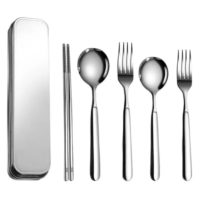 Kit Couverts Japonais en Inox Stylé