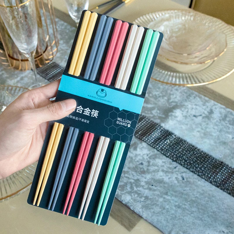 Kit de Baguettes Japonaises Colorées