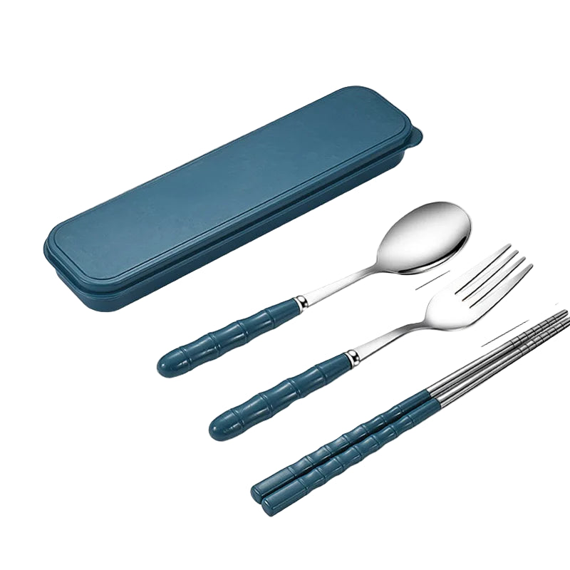 Kit de Couvert 3 Pièces Bleu