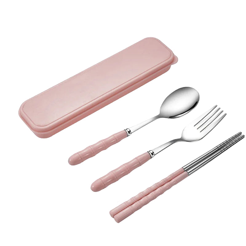 Kit de Couvert 3 Pièces Rose