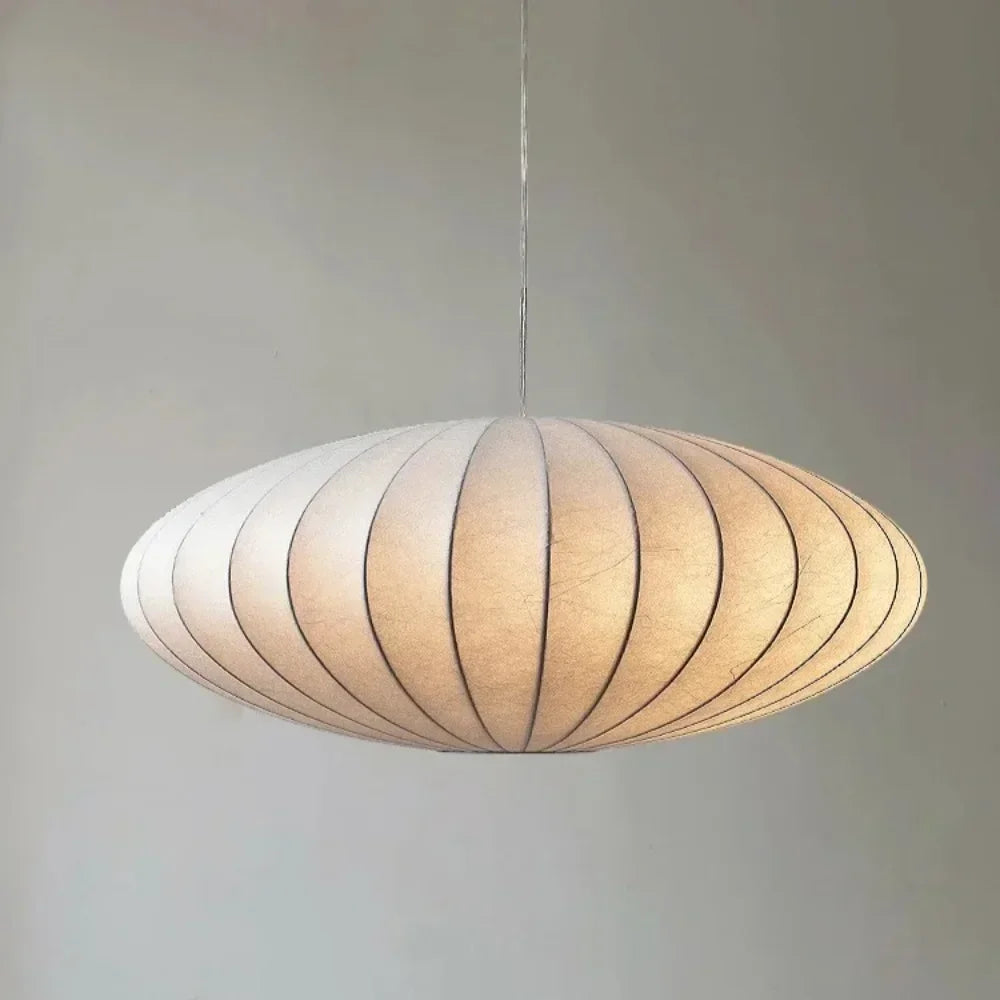 Lampe Japonaise Suspendue Ovale