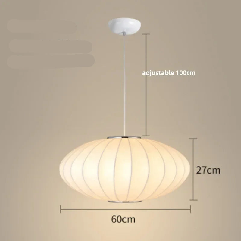 Lampe Japonaise Suspendue Ovale tendance