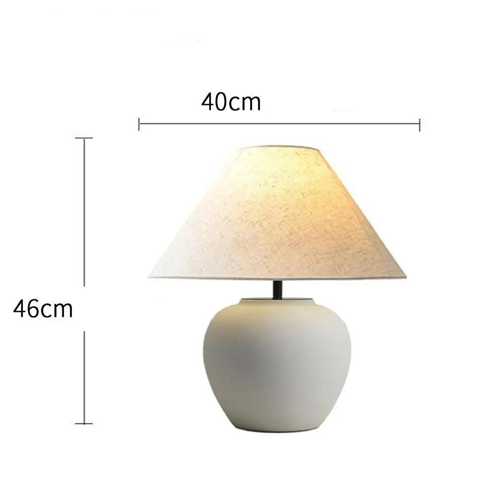 Lampe de Chevet Japonaise Minimaliste blanc