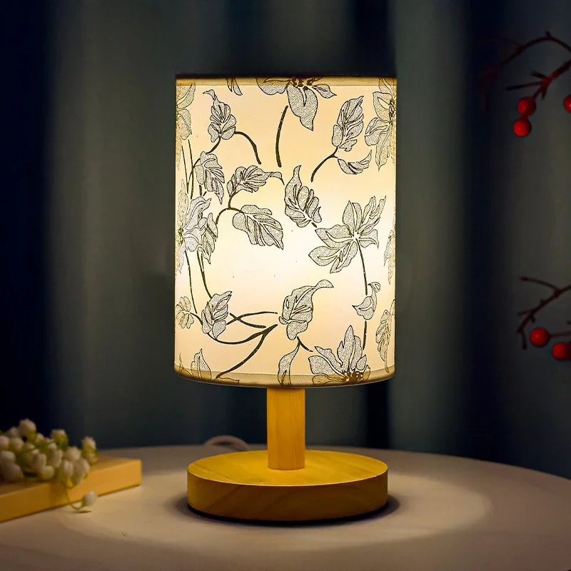 Lampe de Chevet Épuré Fleuri