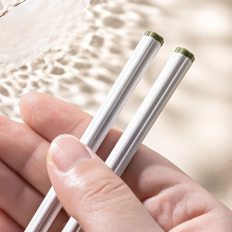 Lot de Baguettes Blanches à Bout Fleuri