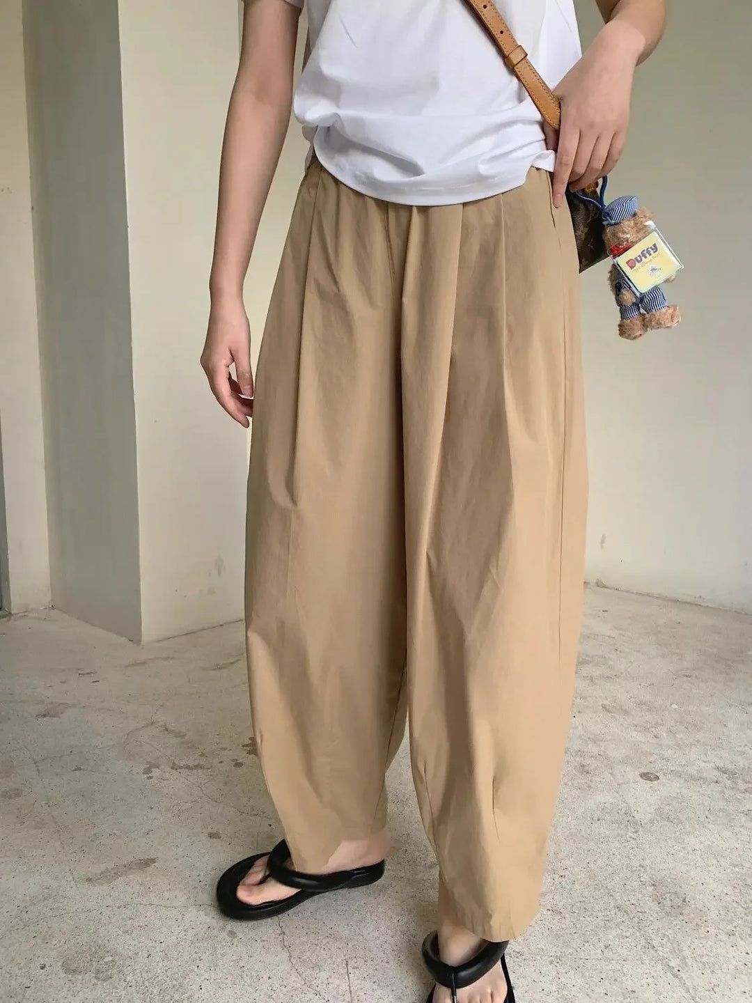 Pantalon Japonais Femme Décontracté Léger