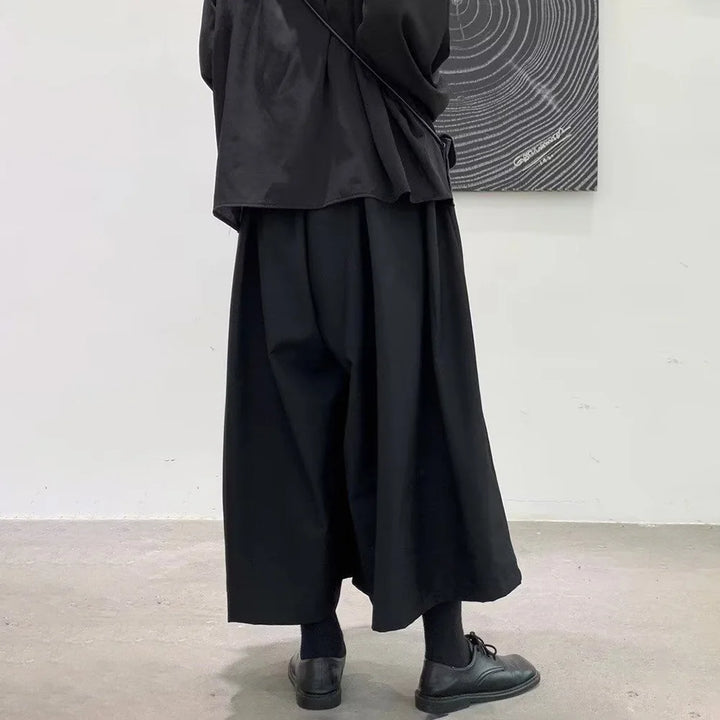 Pantalon Japonais Homme Hakama Large long