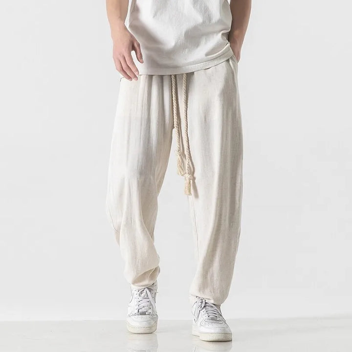 Pantalon Japonais Homme Léger et Respirant