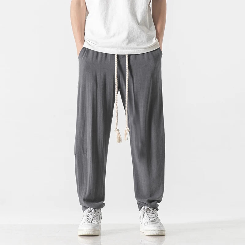 Pantalon Japonais Homme Léger et Respirant stylée