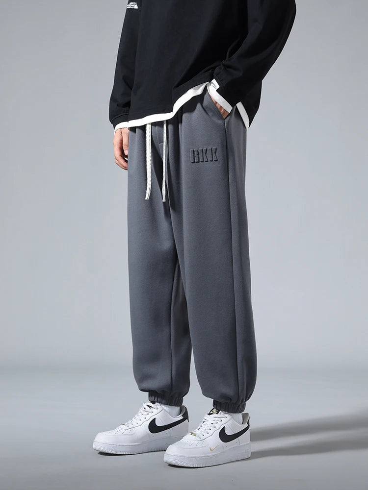 Pantalon Jogging Japonais Classique gris foncé
