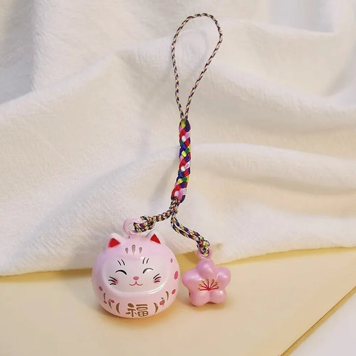 Porte-clés Chat et Sakura Rose