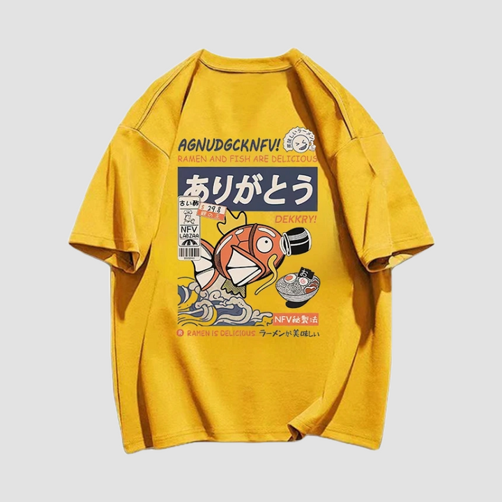 T-shirt Vintage Japonais Femme