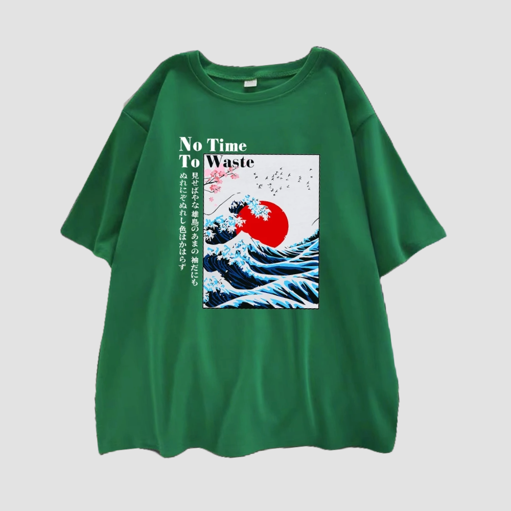 T-shirt Style Japonais Femme abordable