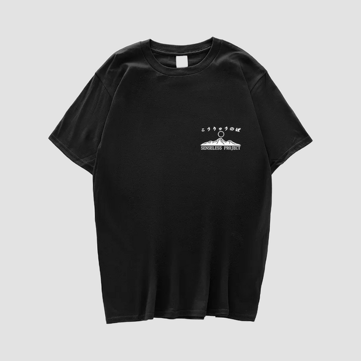 T-shirt Kanji Japonais Femme