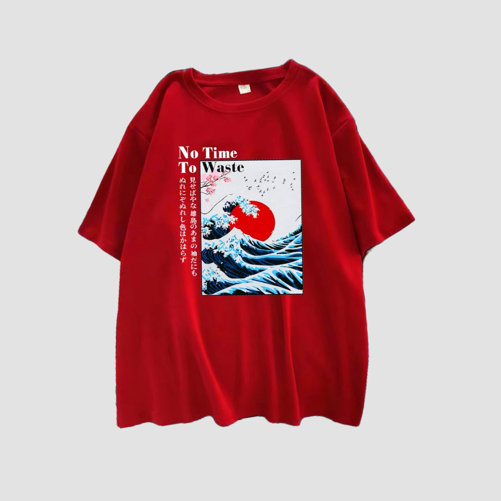 T-shirt Style Japonais Femme