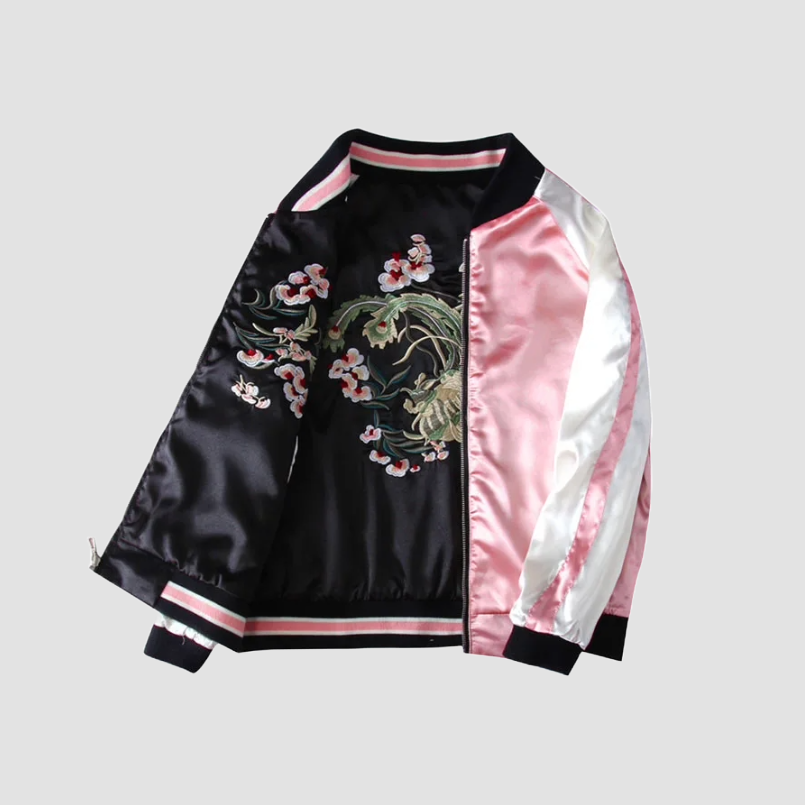 Bomber Femme Japonais Streetwear