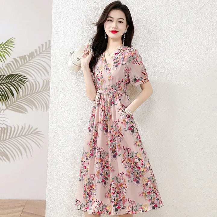 Robe Japonaise Fleurie