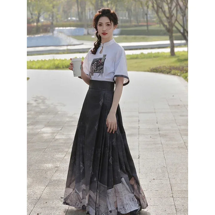 Robe Longue Japonaise