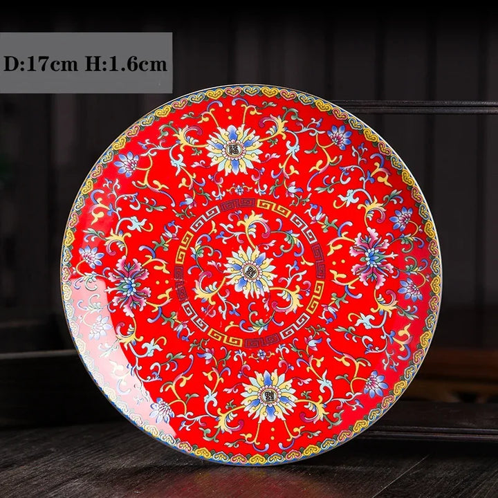 Japanese Artistic Ceramic Plate