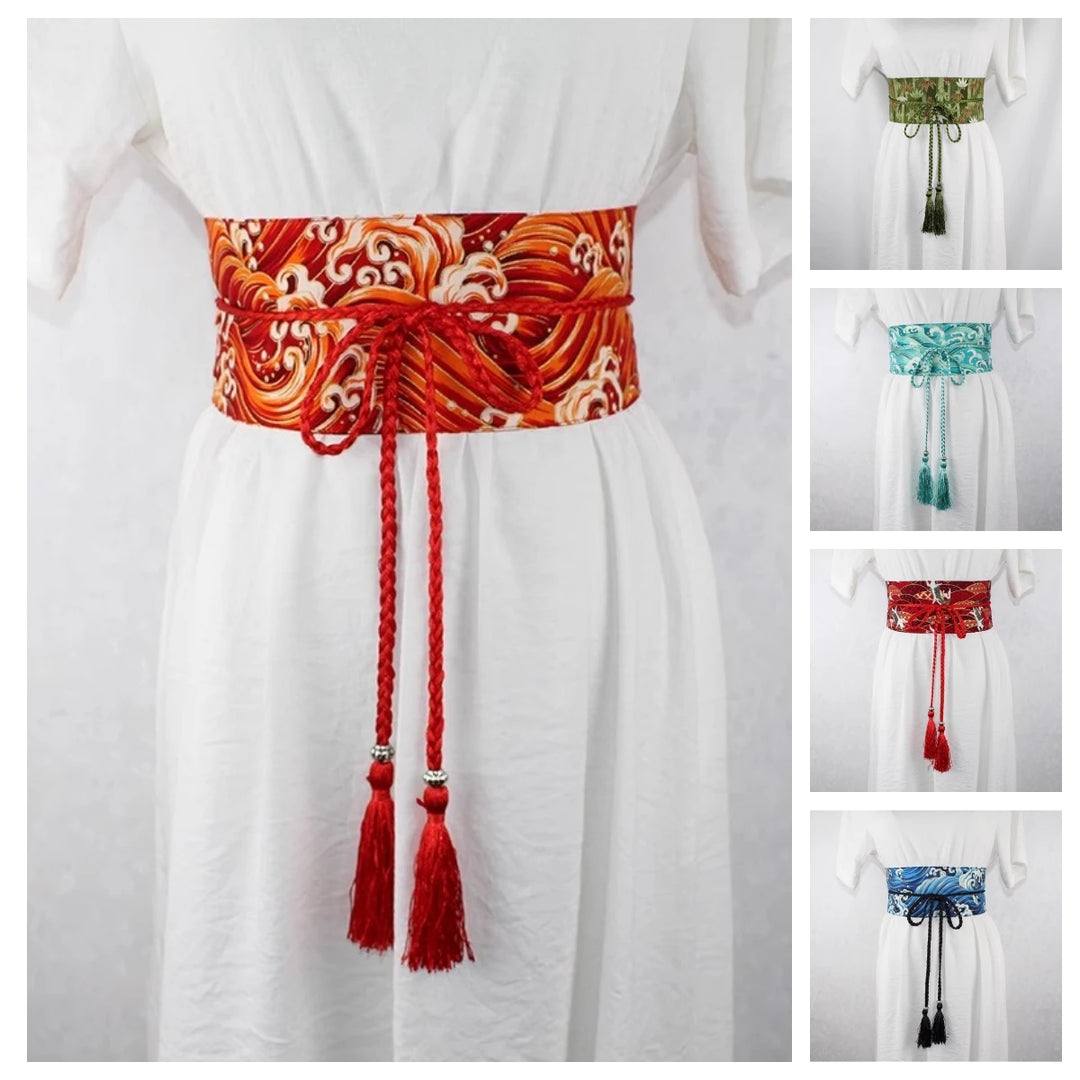 Ceinture japonaise vague
