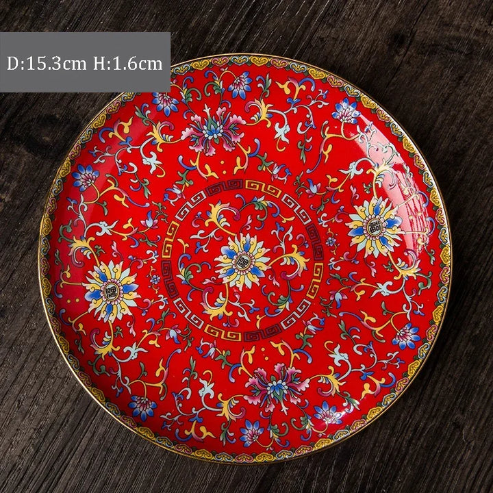 Japanese Artistic Ceramic Plate
