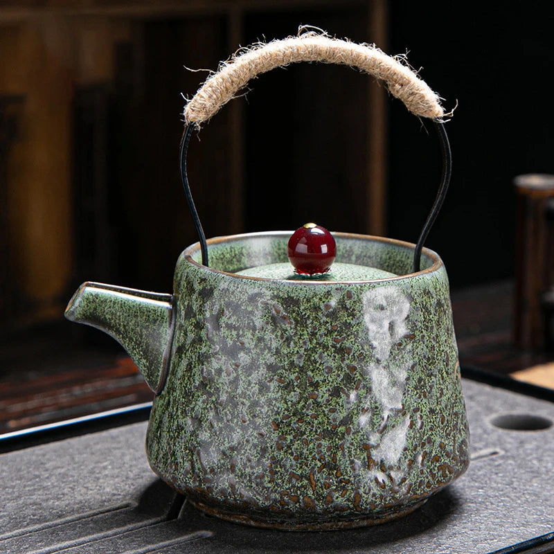 Théière Japonaise Rétro Vert