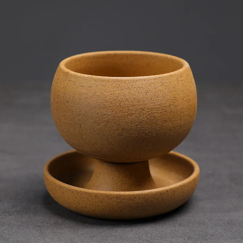 Tasse japonaise à soucoupe