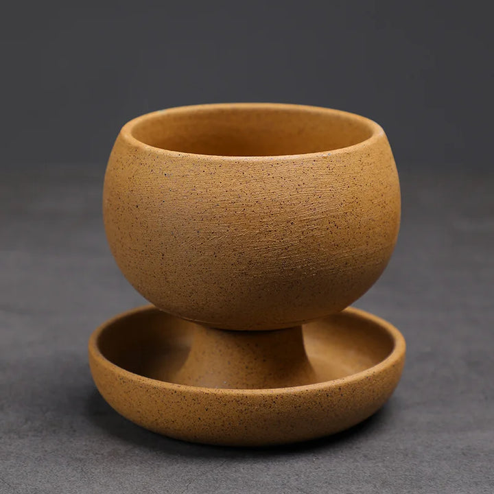 Tasse japonaise à soucoupe