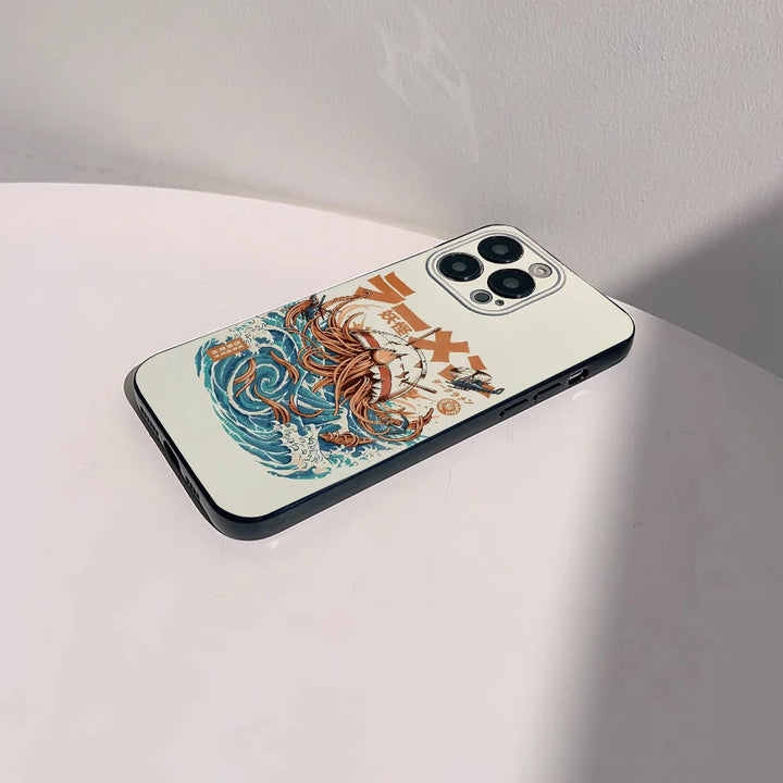 Coque de téléphone japonaise artistique
