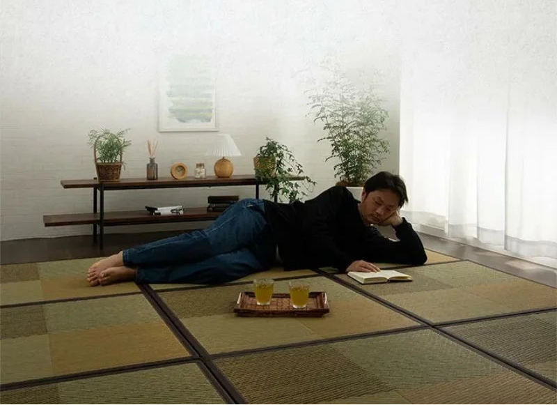 Panneau de Tatami Japonais Confortable Salon