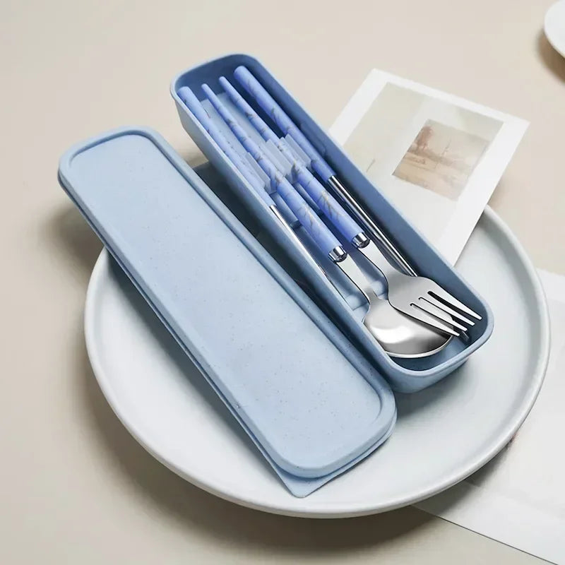 Boîte de couvert japonais élégant