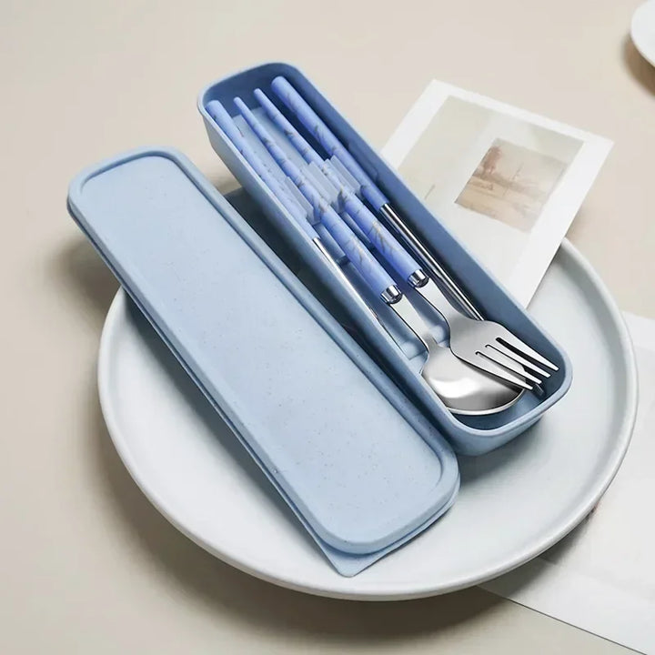 Boîte de couvert japonais élégant