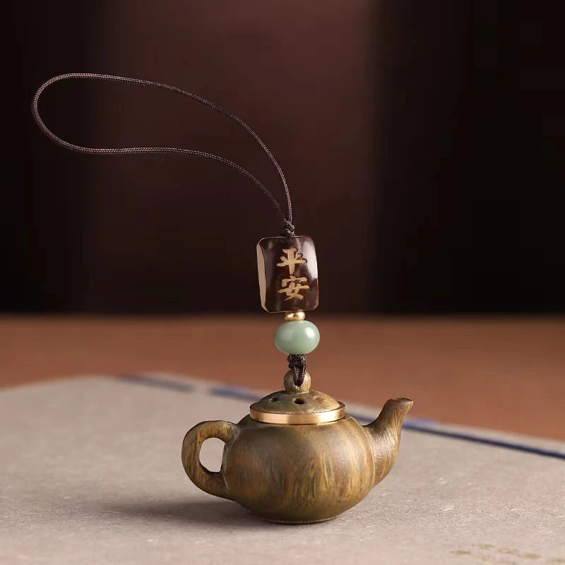 Porte-clés Japonais Théière Kawaii