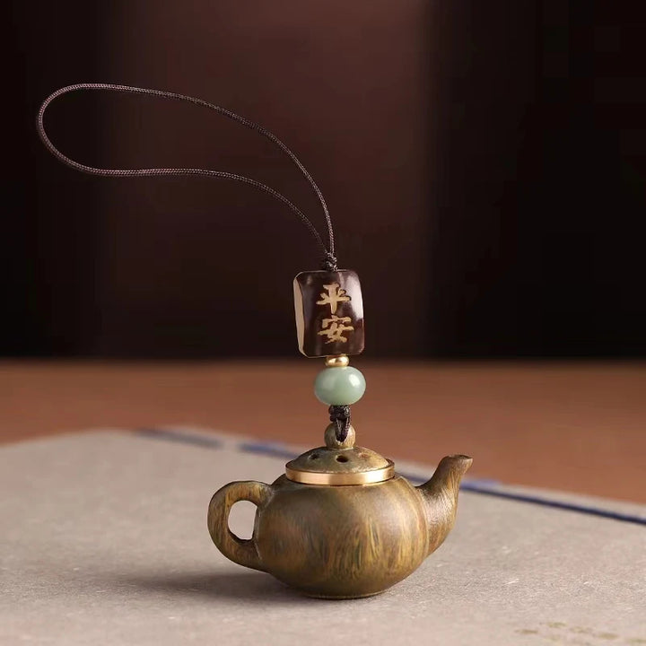 Porte-clés Japonais Théière Kawaii