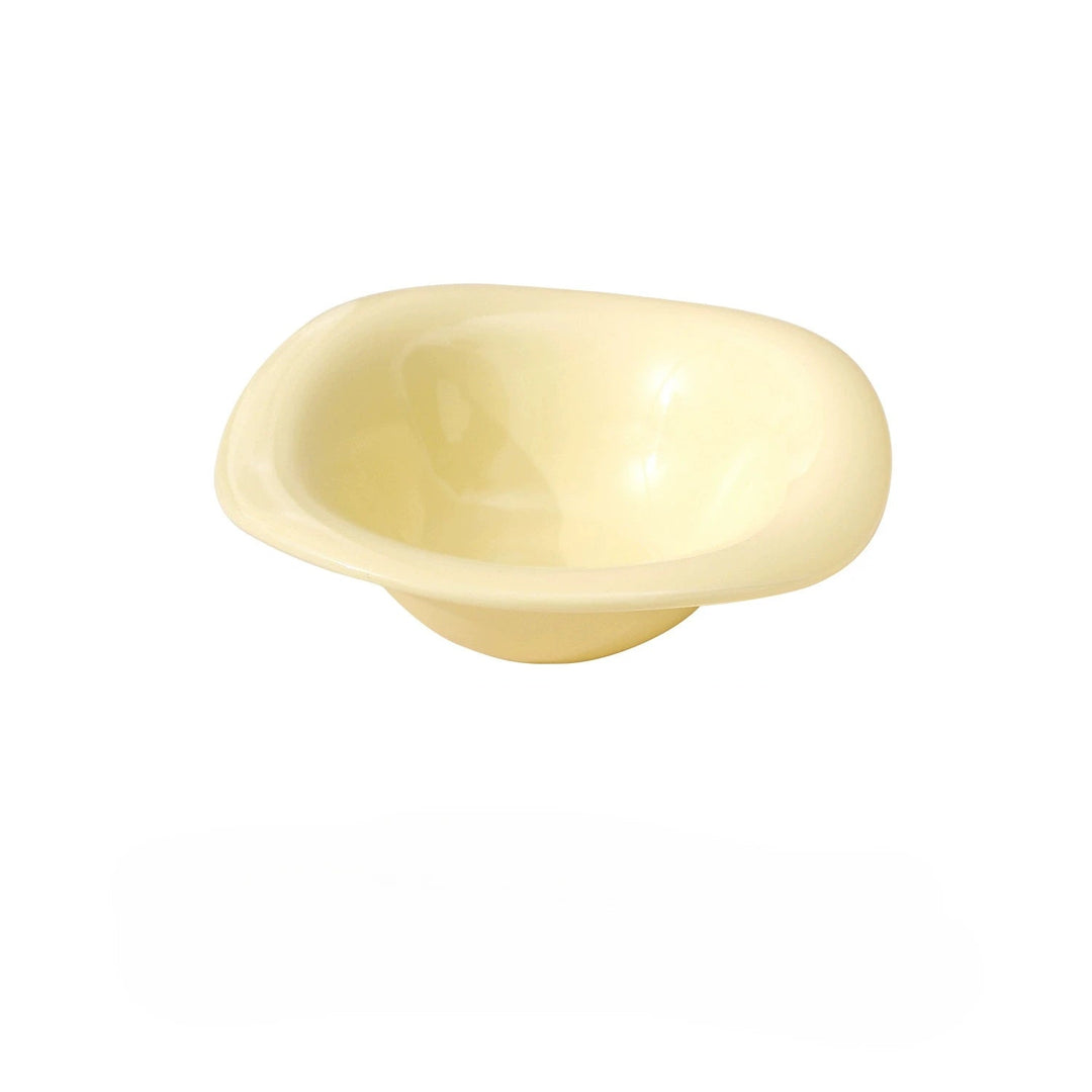 Petit Bol Japonais Irrégulier Jaune