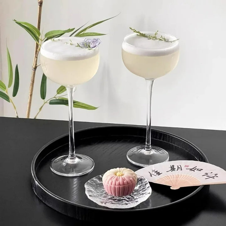 Verre à Pied Japonais de Luxe