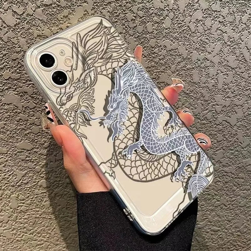 Coque de téléphone japonaise Dragon