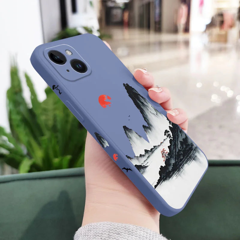 Coque de téléphone japonaise nature