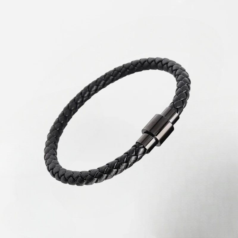 Japanese braided leather bracelet