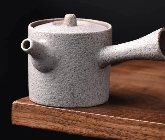 Théière Japonaise Vintage Dégradée Blanc