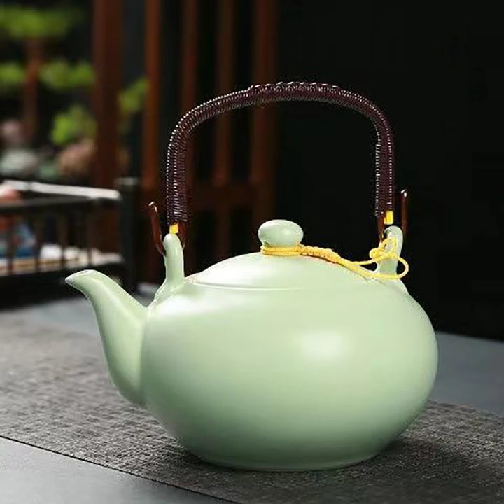 Théière Japonaise Vintage Vert Clair