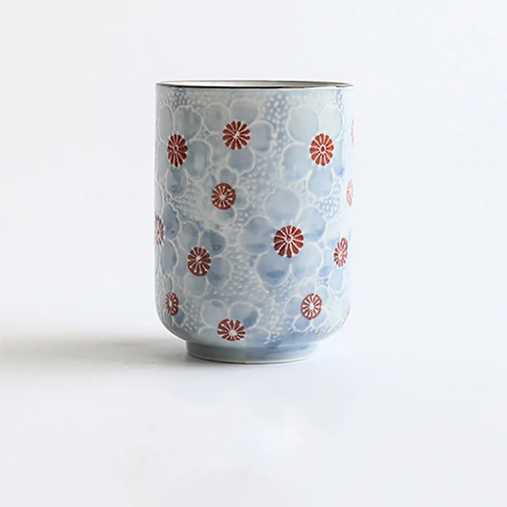 Tasse à thé japonais fleurs