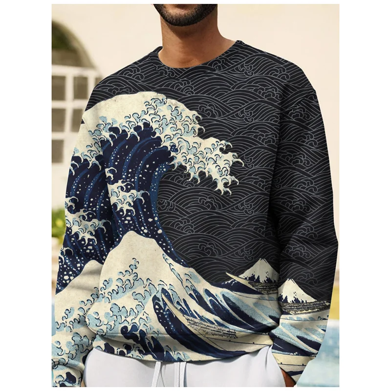 Sweat Japonais Kanagawa