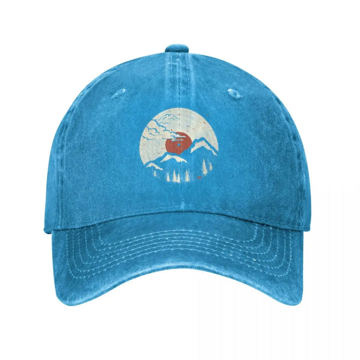 Casquette Japonaise Mont Bleu